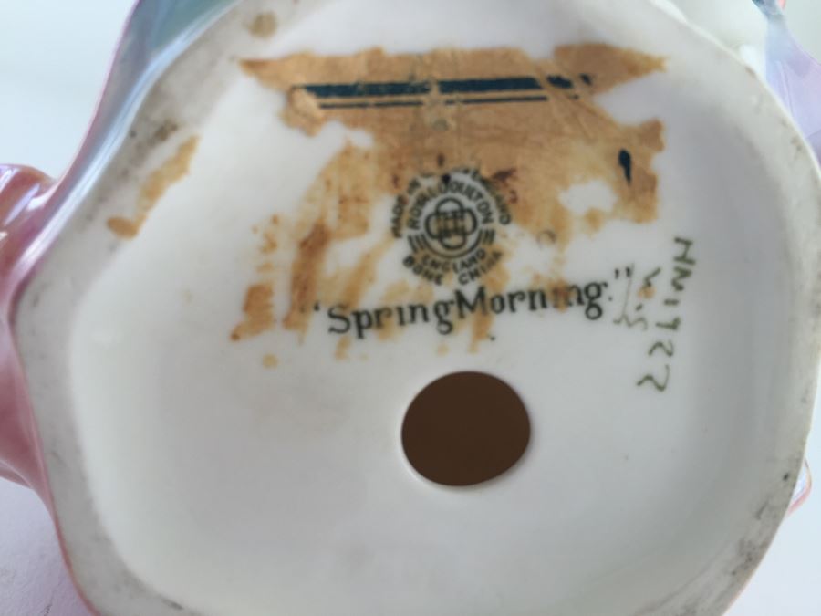 Vintage Royal Doulton Lady Figurine Spring Morning HN 1922 [Photo 2]