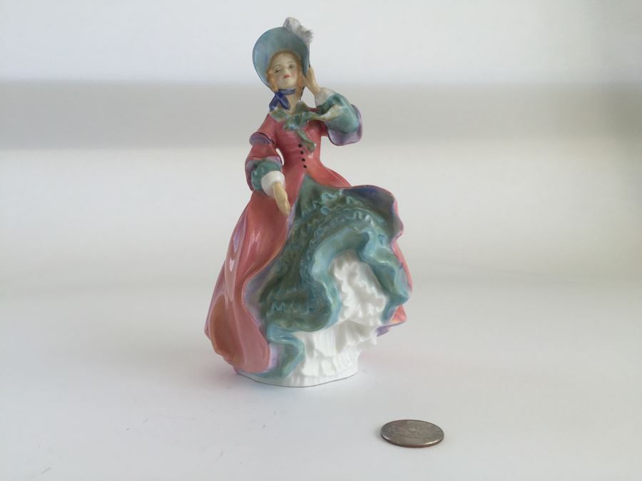 Vintage Royal Doulton Lady Figurine Spring Morning HN 1922