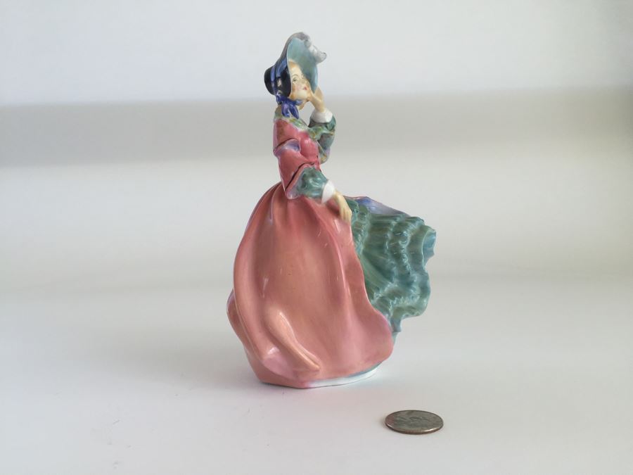 Vintage Royal Doulton Lady Figurine Spring Morning HN 1922 [Photo 5]