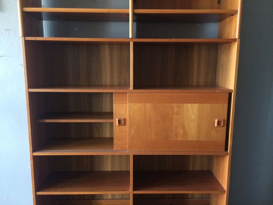 Domino Mobler Danish Bookshelf Wall Unit [Photo 4]