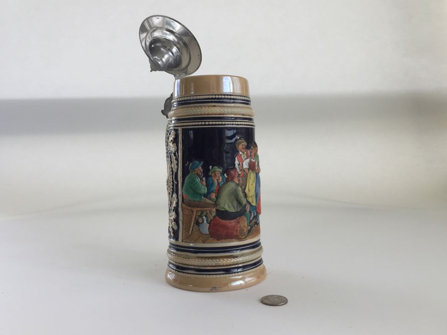 Vintage German Beer Stein 1L Stamped [Photo 7]