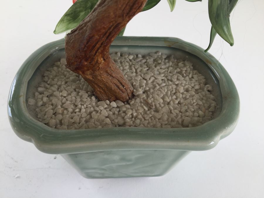 Colored Glass Tree Jade Style Plant [Photo 12]