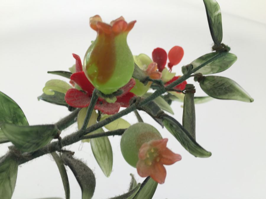 Colored Glass Tree Jade Style Plant [Photo 9]