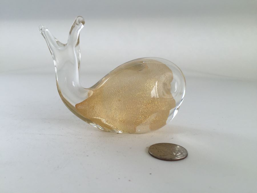 Art Glass Bird By Mantorp Sweeden And Art Glass Whale [Photo 3]