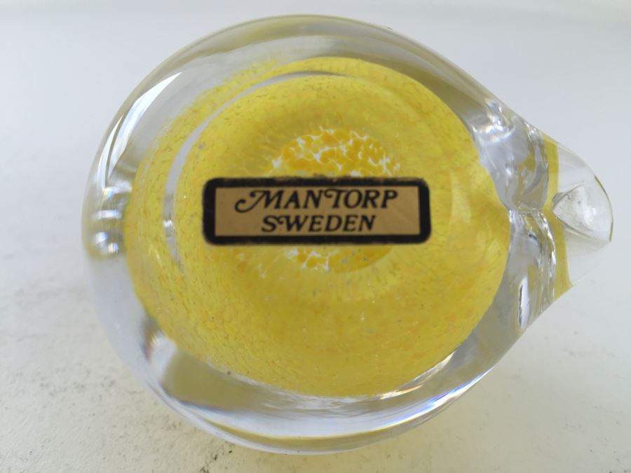 Art Glass Bird By Mantorp Sweeden And Art Glass Whale [Photo 8]