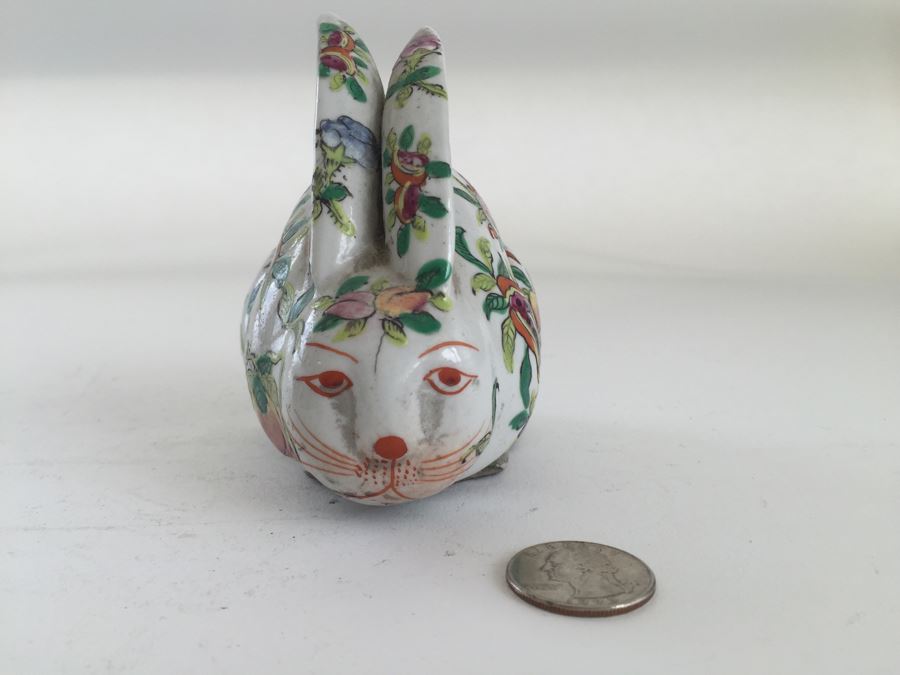 Vintage Hand Painted Chinese Rabbit [Photo 3]