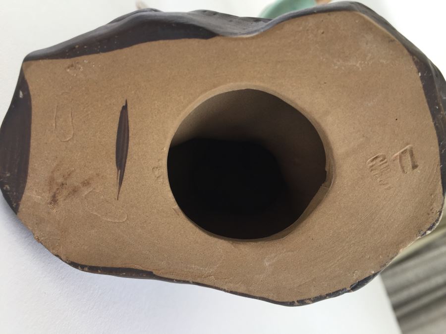 Chinese Fisherman Figurine Doll Statue Glazed Pottery [Photo 3]