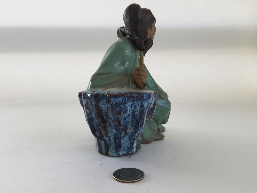 Chinese Figurine Doll Statue Glazed Pottery [Photo 3]