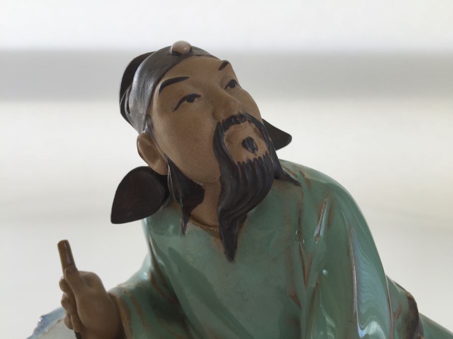 Chinese Figurine Doll Statue Glazed Pottery [Photo 4]