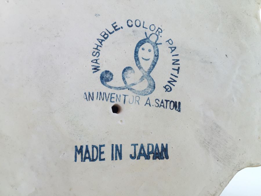 Japanese Fisherman With Net Figurine Doll Statue An Inventor A. Satou [Photo 2]