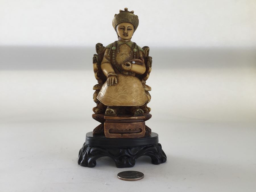 resin asian statues