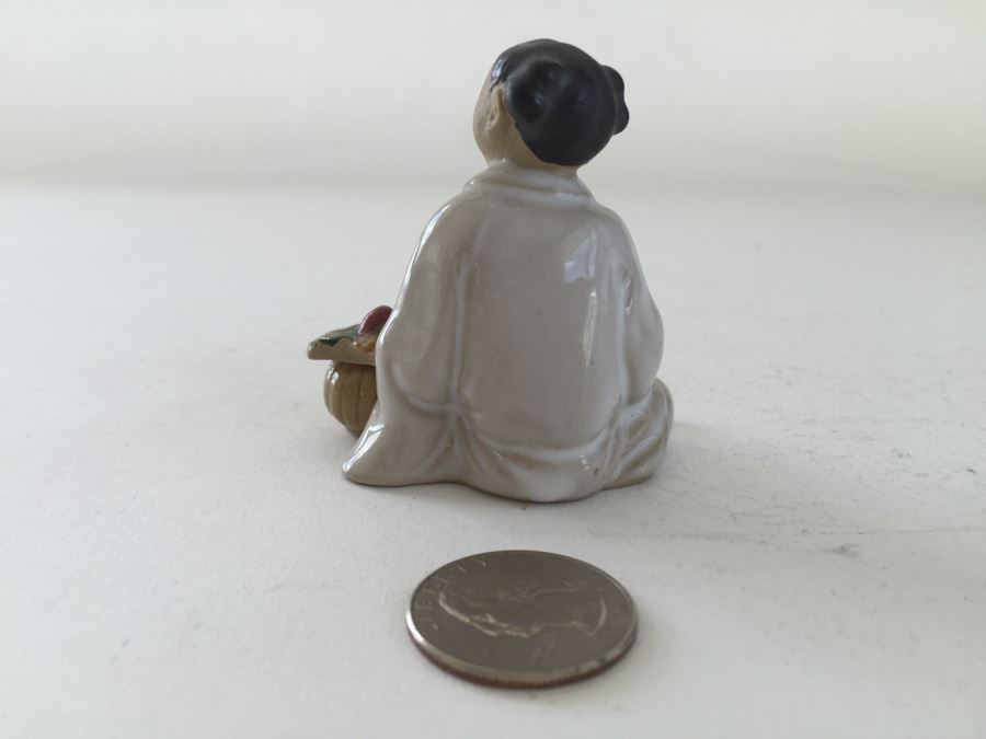 Set Of (4) Chinese Shiwan Artistic Ceramic Factory Figurines Statues [Photo 16]