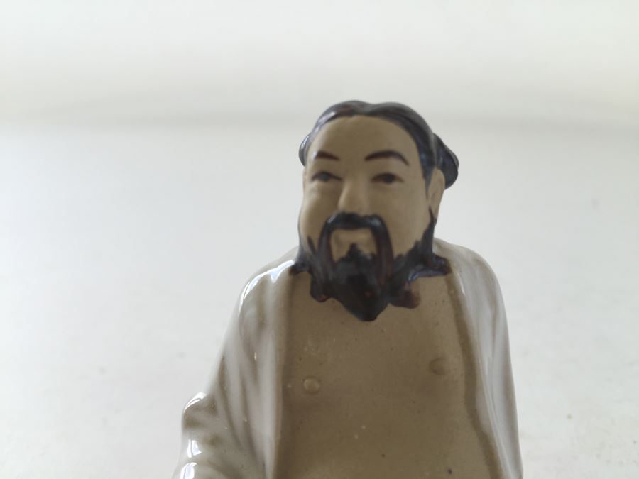 Set Of (4) Chinese Shiwan Artistic Ceramic Factory Figurines Statues [Photo 24]