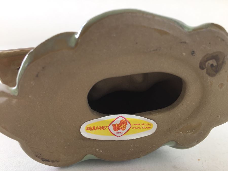 Set Of (4) Chinese Shiwan Artistic Ceramic Factory Figurines Statues [Photo 7]