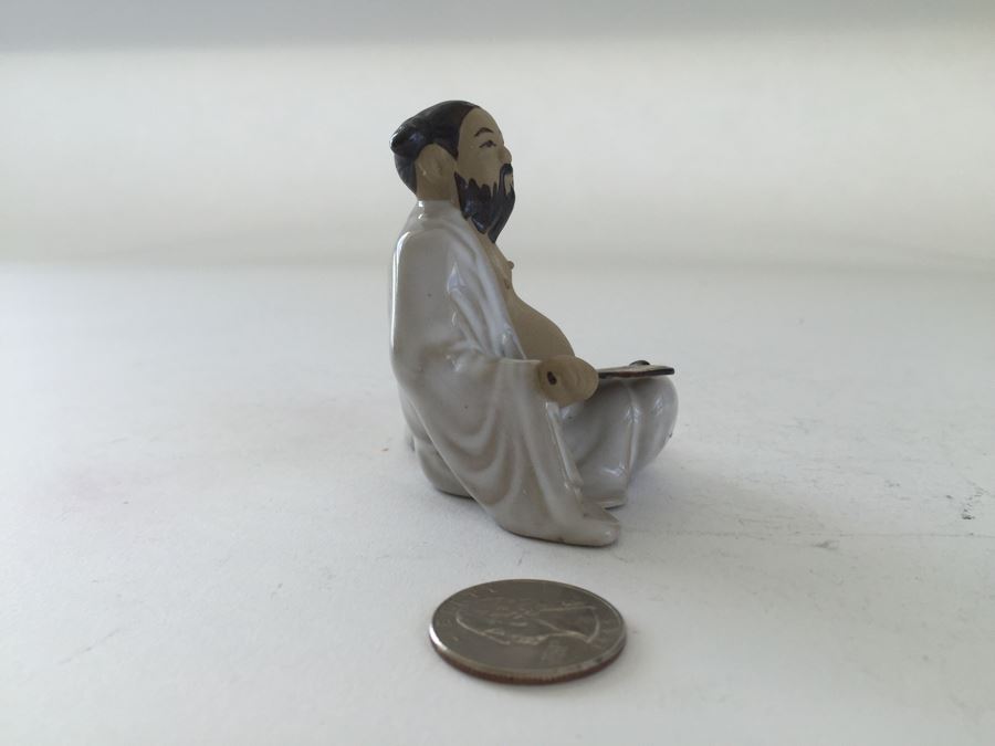 Set Of (4) Chinese Shiwan Artistic Ceramic Factory Figurines Statues [Photo 23]