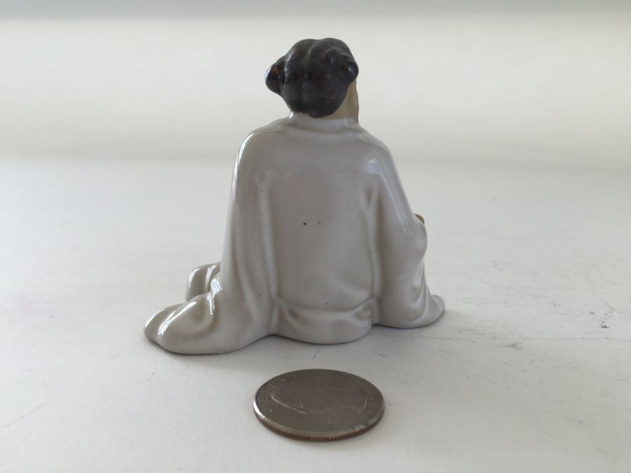 Set Of (4) Chinese Shiwan Artistic Ceramic Factory Figurines Statues [Photo 22]