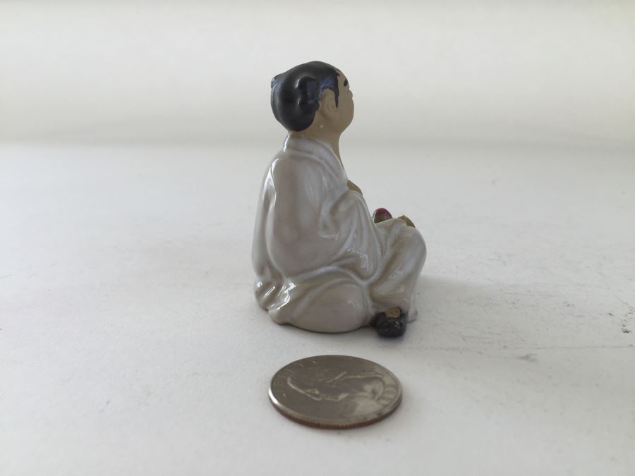 Set Of (4) Chinese Shiwan Artistic Ceramic Factory Figurines Statues [Photo 17]