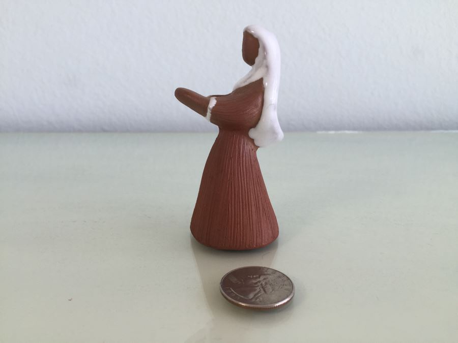 Set Of (3) OSA Pottery Danish Figurines Candle Holders [Photo 9]