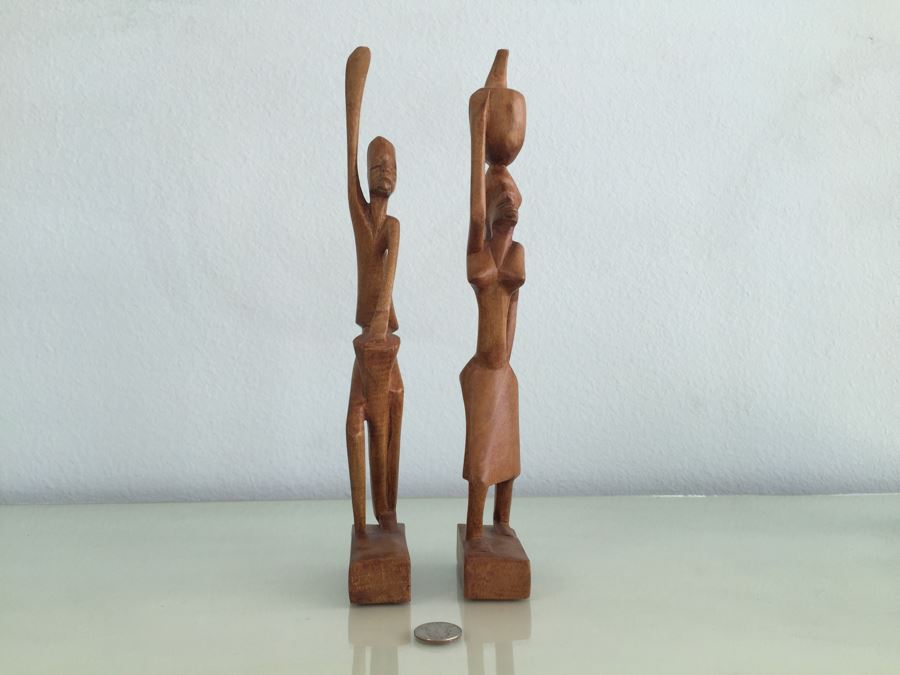 Collection Of Wooden Carved Figurines Statues From Various Countries [Photo 9]