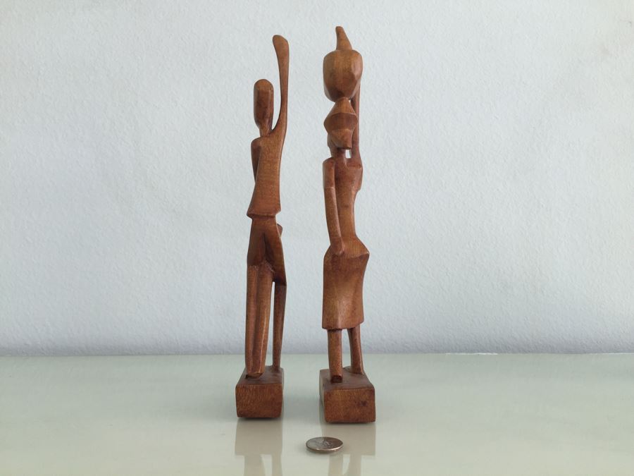 Collection Of Wooden Carved Figurines Statues From Various Countries [Photo 11]