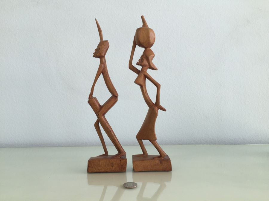 Collection Of Wooden Carved Figurines Statues From Various Countries [Photo 10]