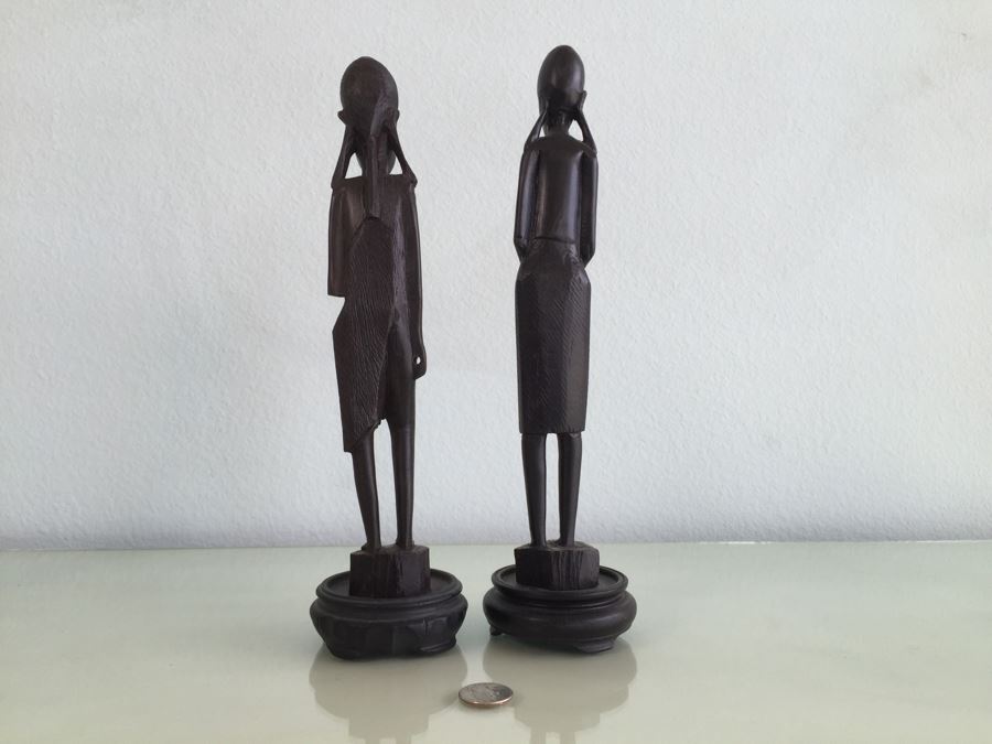 Collection Of Wooden Carved Figurines Statues From Various Countries [Photo 7]