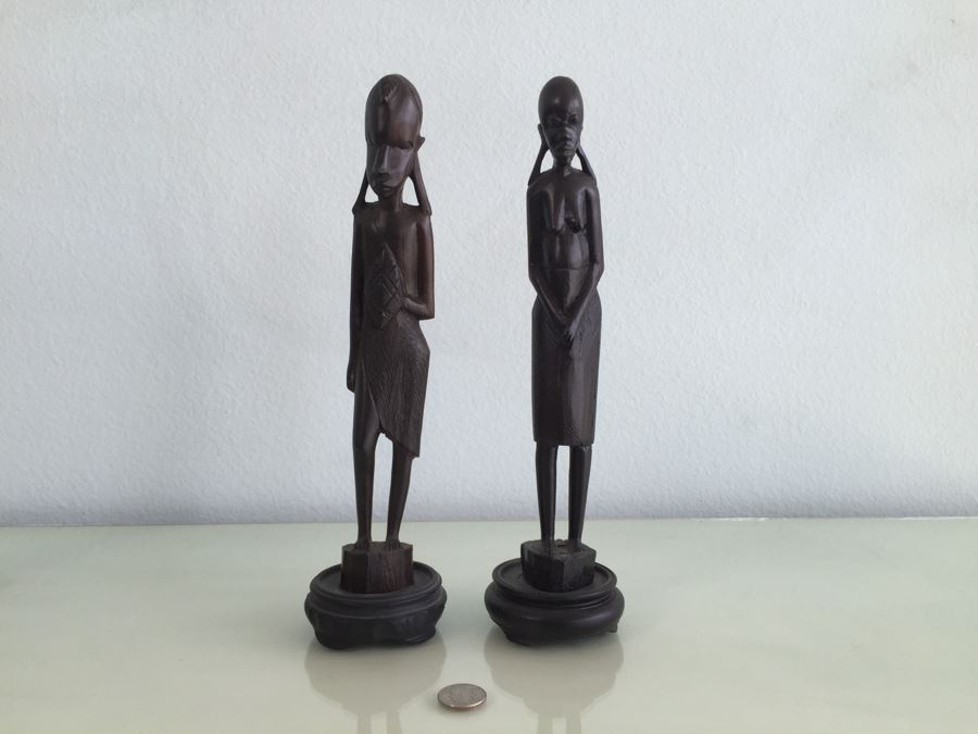 Collection Of Wooden Carved Figurines Statues From Various Countries [Photo 6]