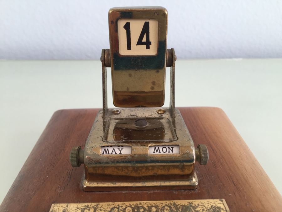 Vintage Coronado, CA El Cordova Invitational Golf Tournament Desk Calendar [Photo 4]