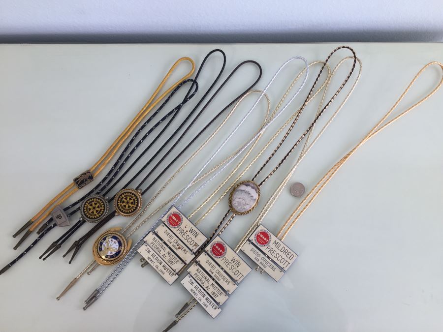 Collection Of Vintage Bolo Ties [Photo 1]