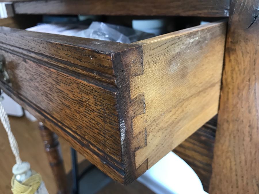 Stunning Antique Hall Tree [Photo 7]