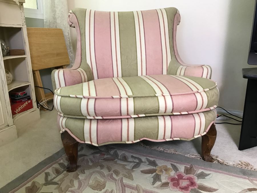 Pair Of Antique Slipper Chairs [Photo 4]