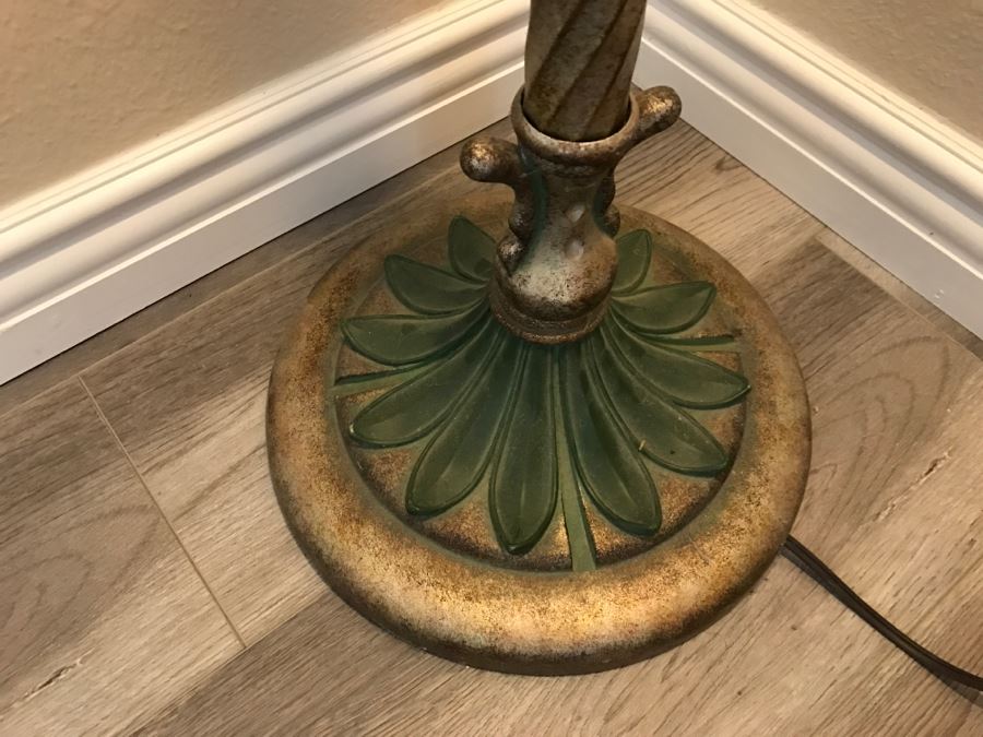 Pair Of Stained Glass Floor Lamps [Photo 21]