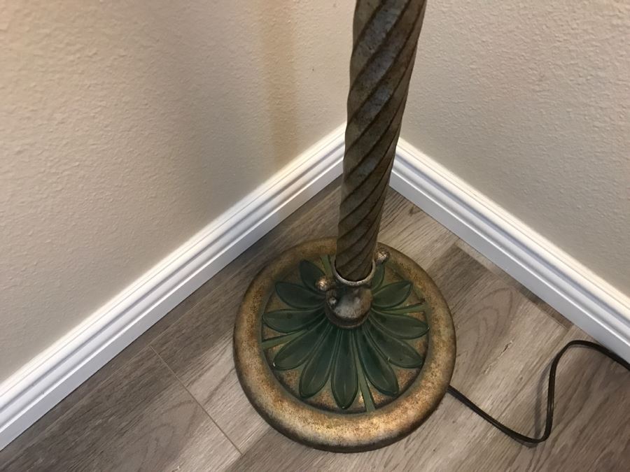 Pair Of Stained Glass Floor Lamps [Photo 19]