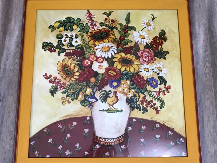 Clapper Hollow Designs Flowers In Vase Print [Photo 2]