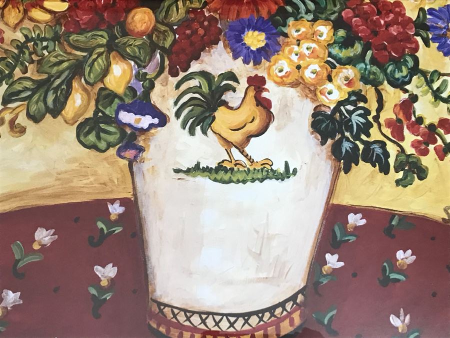 Clapper Hollow Designs Flowers In Vase Print [Photo 5]