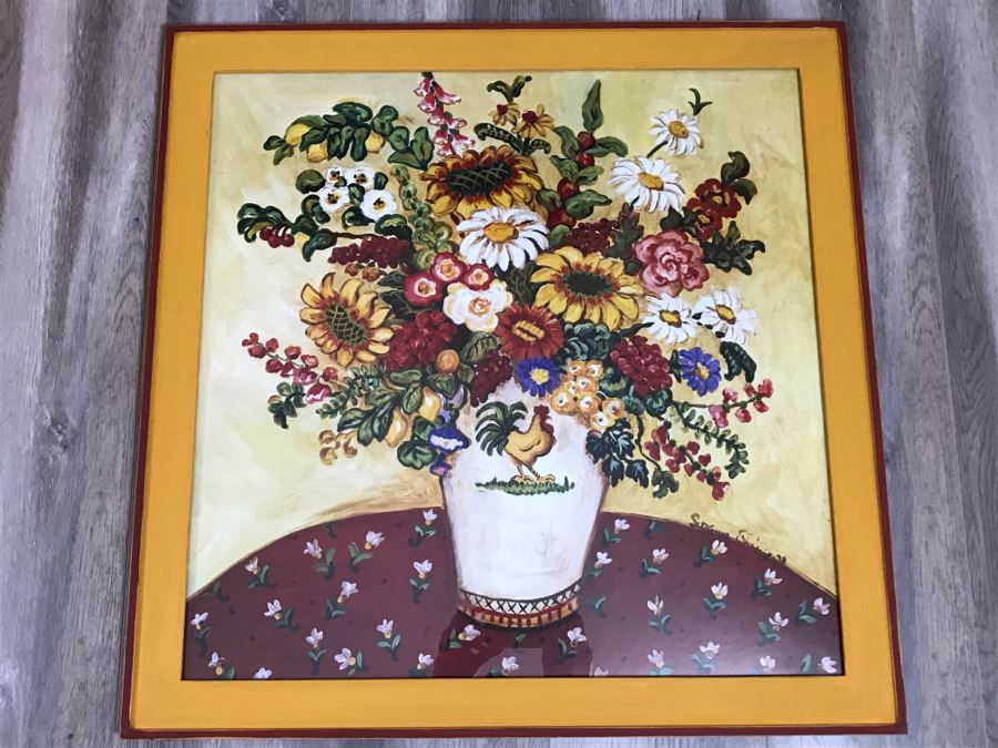 Clapper Hollow Designs Flowers In Vase Print [Photo 1]