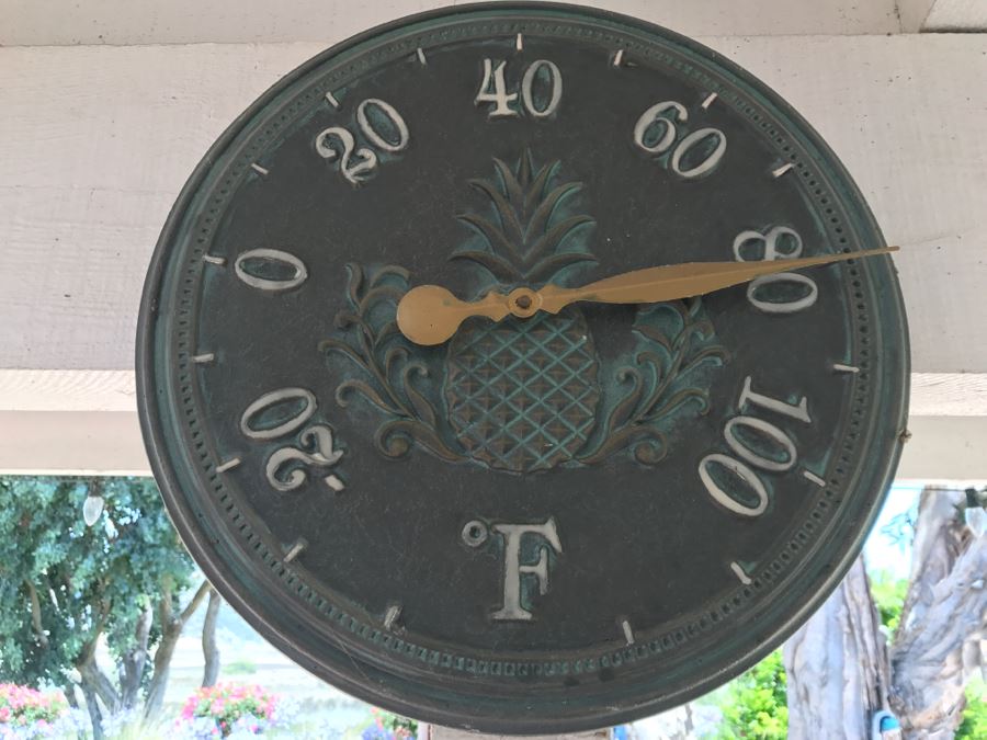 Metal Outdoor Thermometer By Whitehall Products [Photo 2]