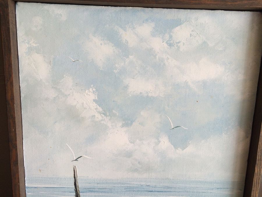 Original Ocean Beach Oil Painting - California Landscape [Photo 4]