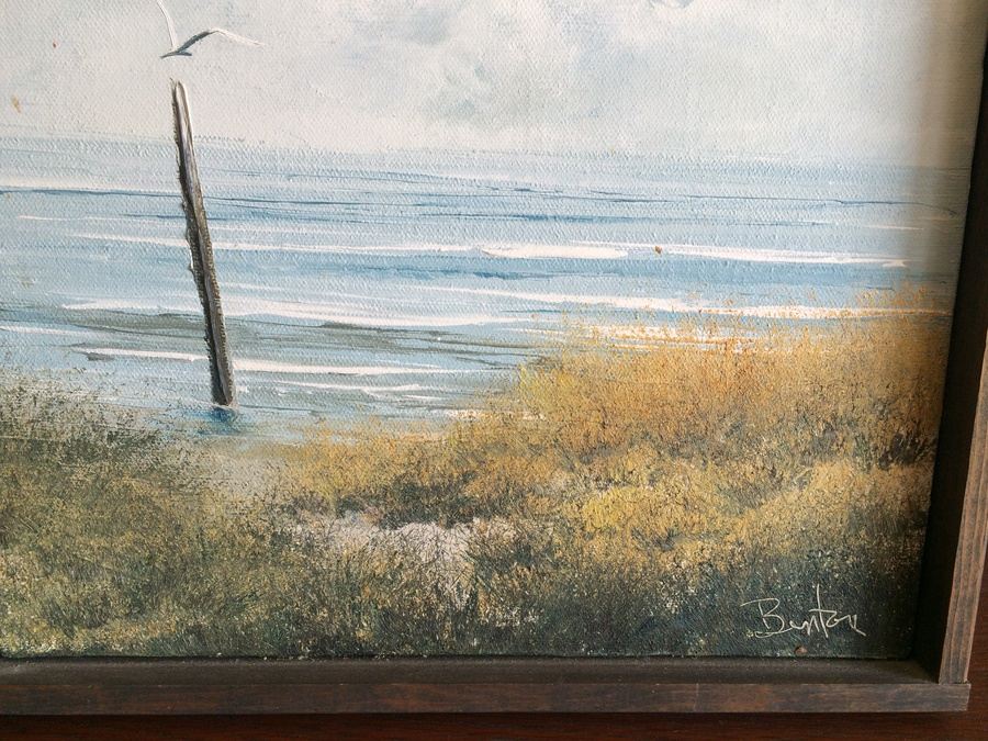 Original Ocean Beach Oil Painting - California Landscape [Photo 3]