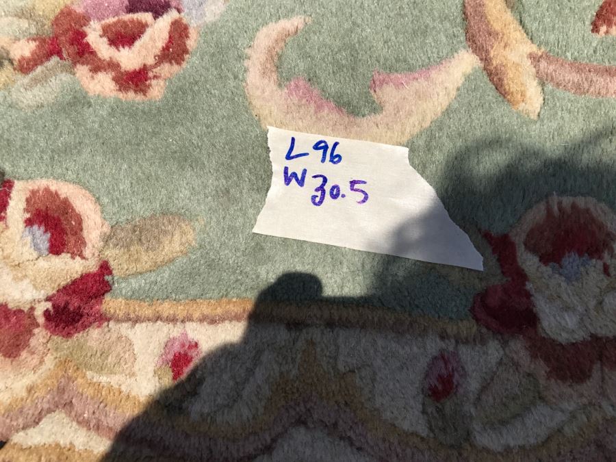 Set Of (3) Chinese Runner Rugs 96' X 30.5' [Photo 8]