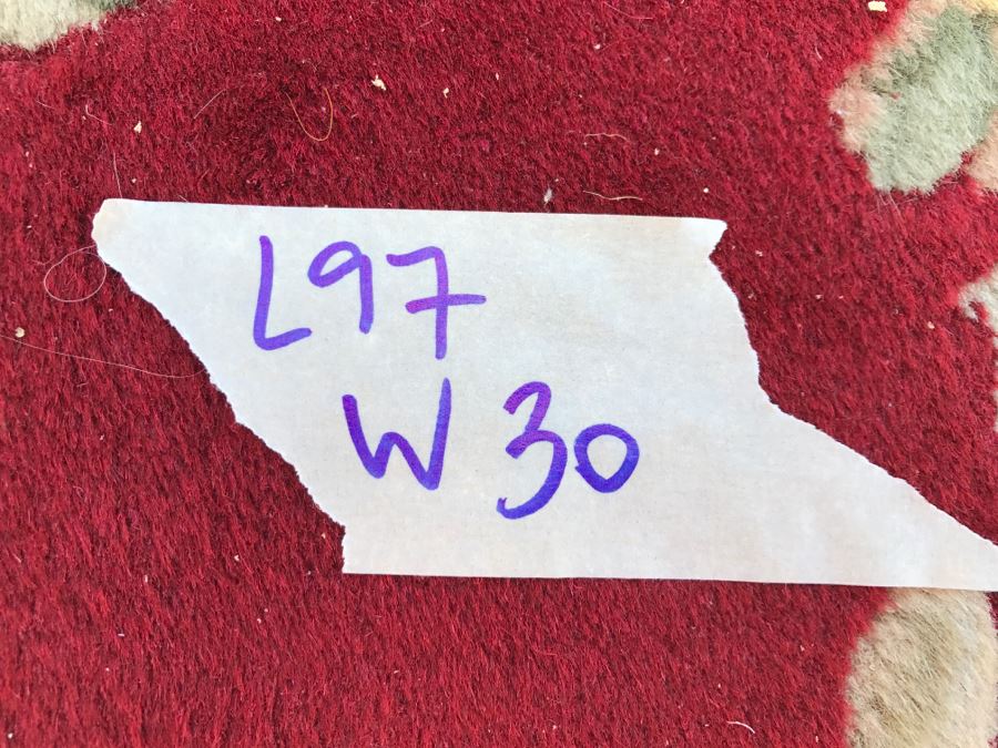 Set Of (3) Chinese Runner Rugs 97' X 30' [Photo 8]