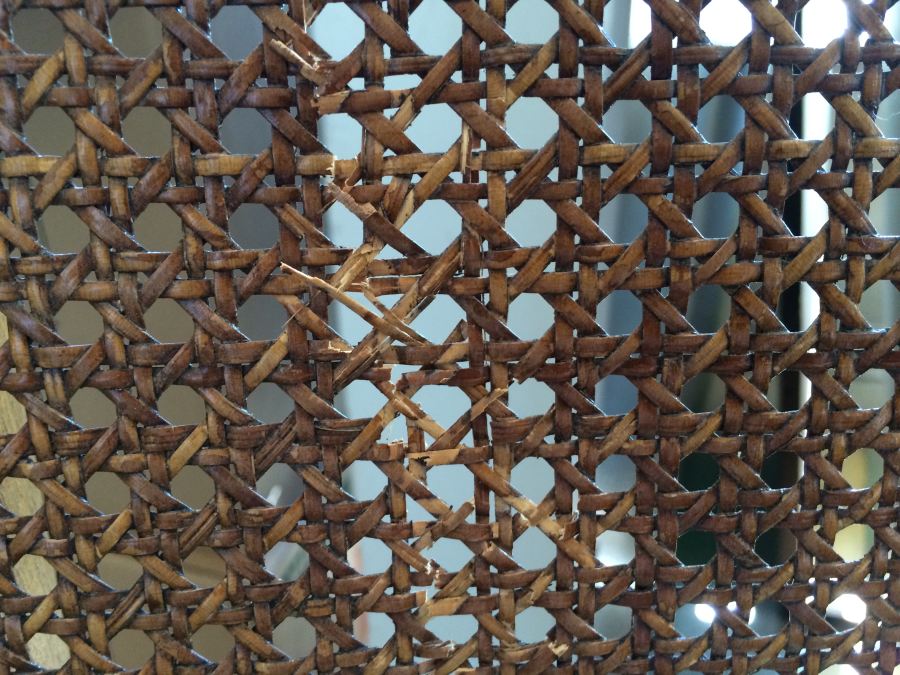 Lane Dining Table with 6 Cane Chairs [Photo 8]