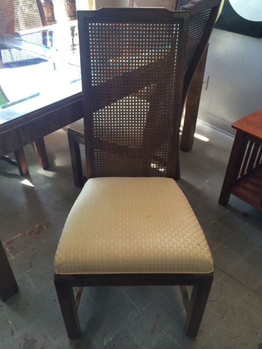 Lane Dining Table with 6 Cane Chairs [Photo 4]