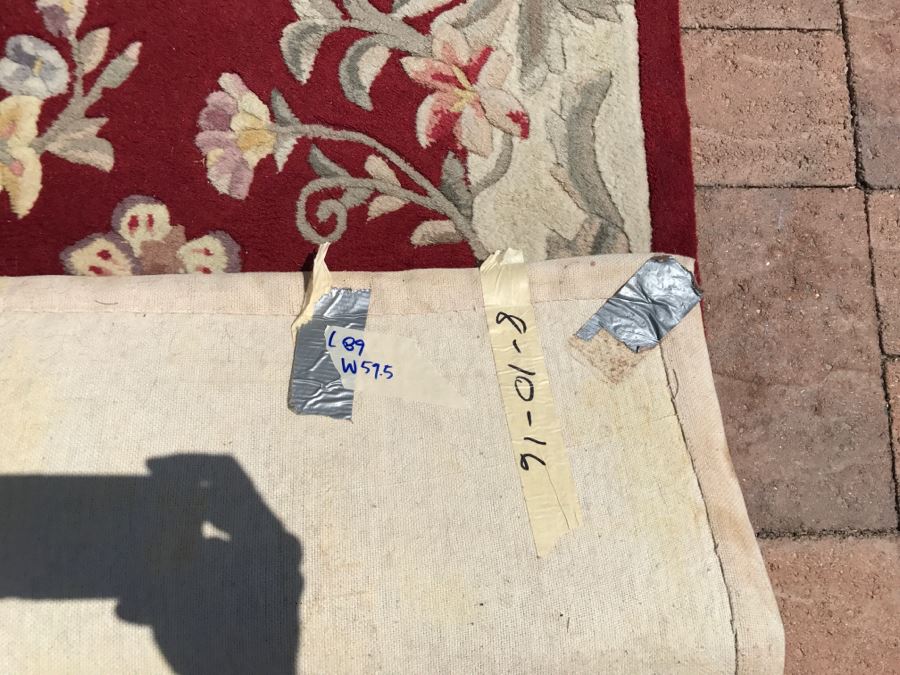 Chinese Area Rug 89' X 59' [Photo 7]