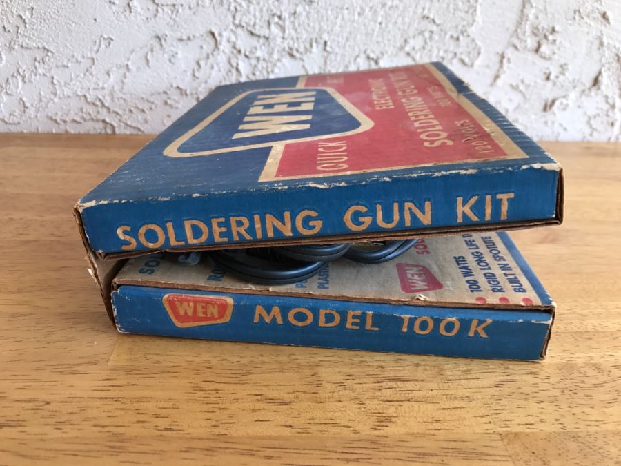Vintage WEN Electronic Soldering Gun Kit With Original Packaging [Photo 5]