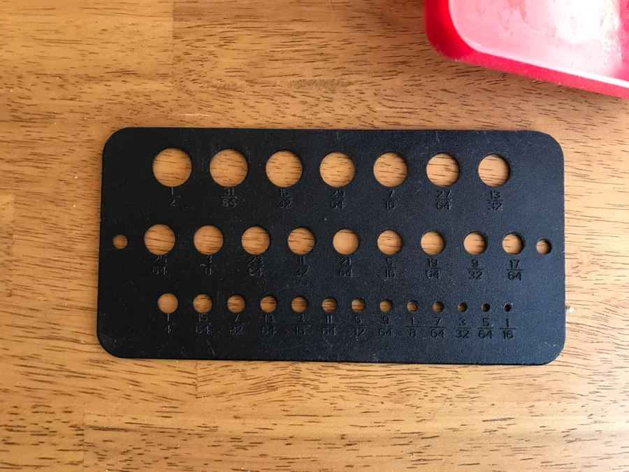 Large Red (On Left) Craftsman Tool Bit And Screwdriver Kit With Case And Various Bits [Photo 11]