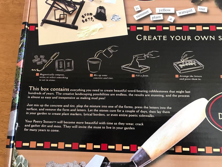 Poetry Stone Kit [Photo 9]