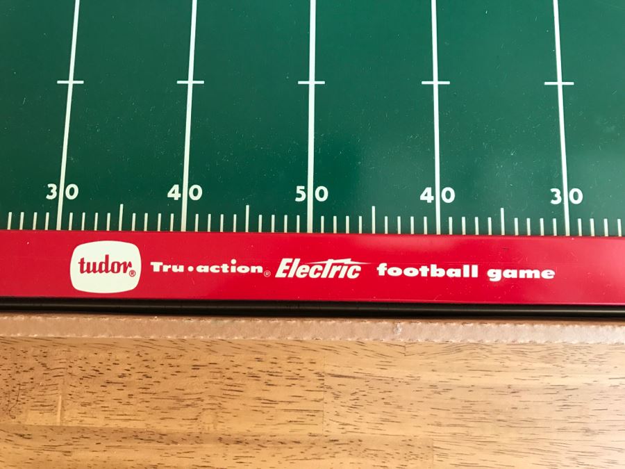 Vintage Tudor Electric Football Game Vibrating With Box Model No 500 [Photo 7]