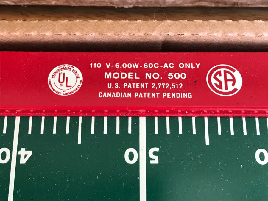 Vintage Tudor Electric Football Game Vibrating With Box Model No 500 [Photo 8]