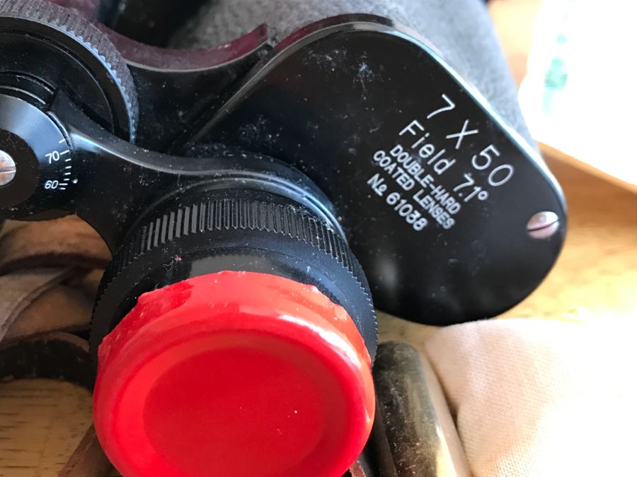 Vintage Galaxy Achromatic 7 X 50 Field Binoculars With Case [Photo 6]